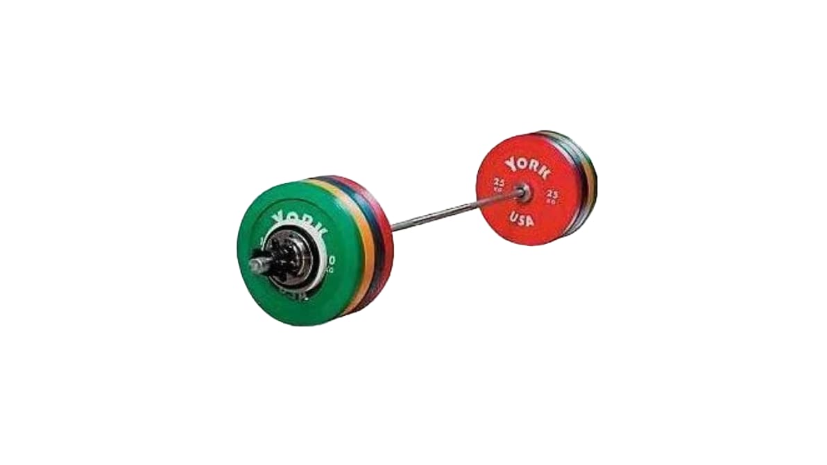 York Competition Weightlifting Training Bars Rogue Fitness